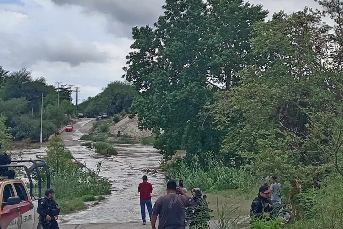 Las lluvia ha provocado inundaciones y algunos desbordamientos, principalmente en la región centro de la entidad. Foto: Agencia