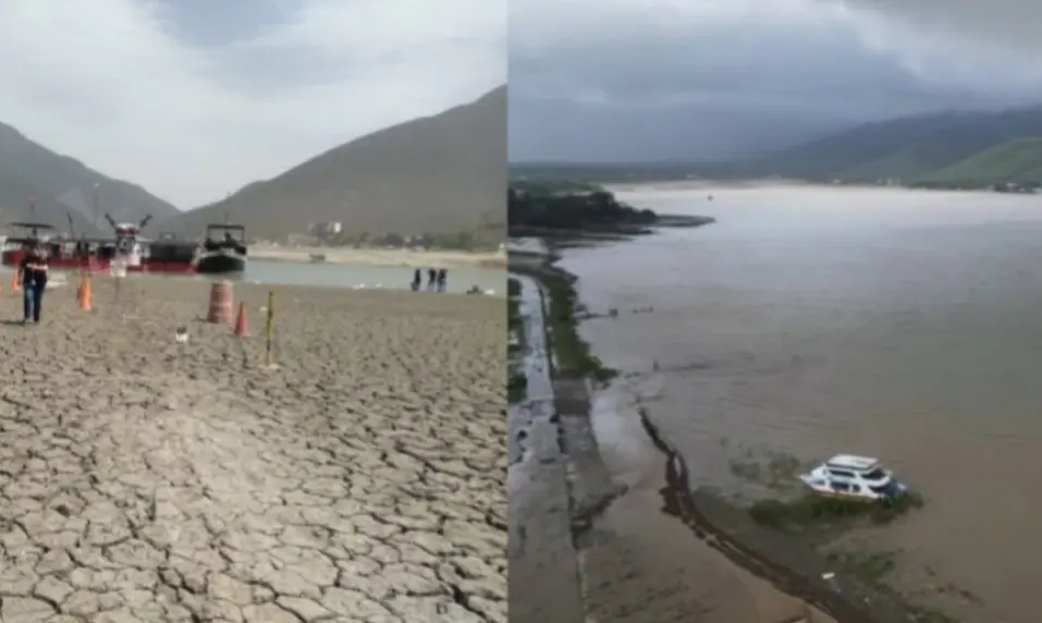 La presa de La Boca es la que más se ha beneficiado por el paso de la tormenta tropical Alberto. Foto: POSTA MX.