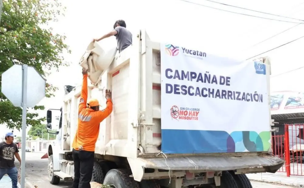 El pasado domingo concluyó la Campaña de Descacharrización  que promovió el Gobierno del Estado.- Foto cortesía