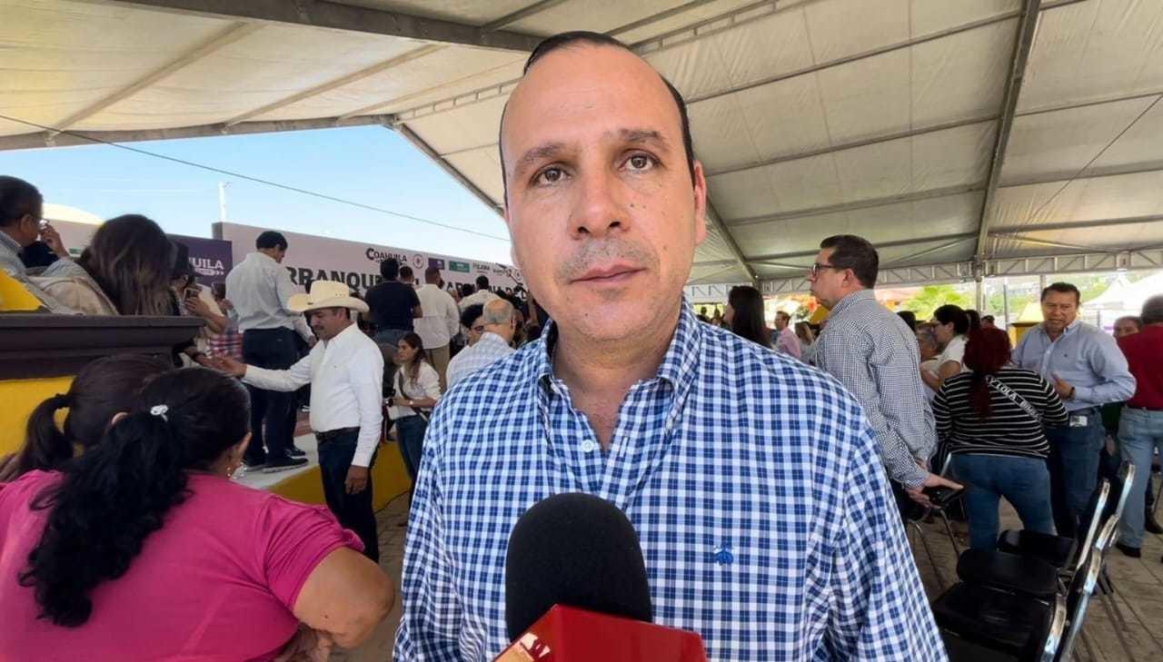 El alcalde de Parras, Fernando Orozco, habló sobre el huachicoleo en el municipio. (Fotografía: Marco Juárez)