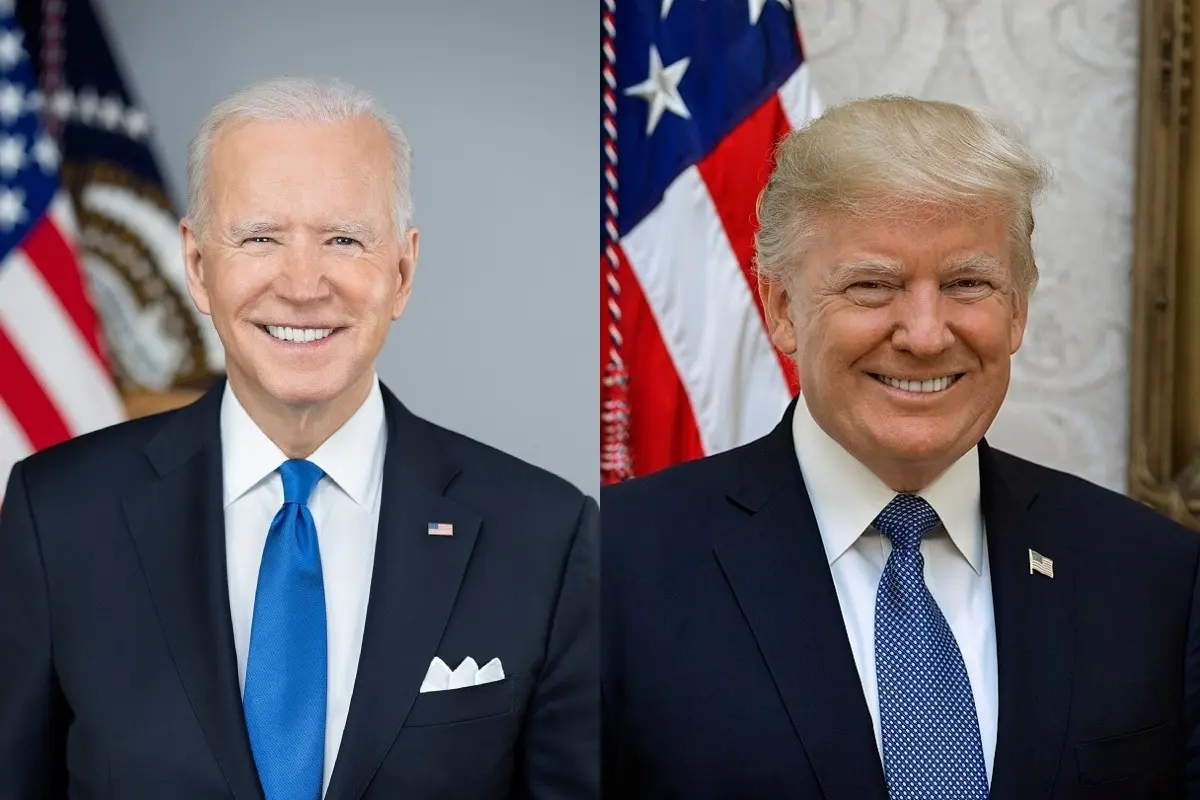 Joe Biden y Donald Trump Foto: Especial