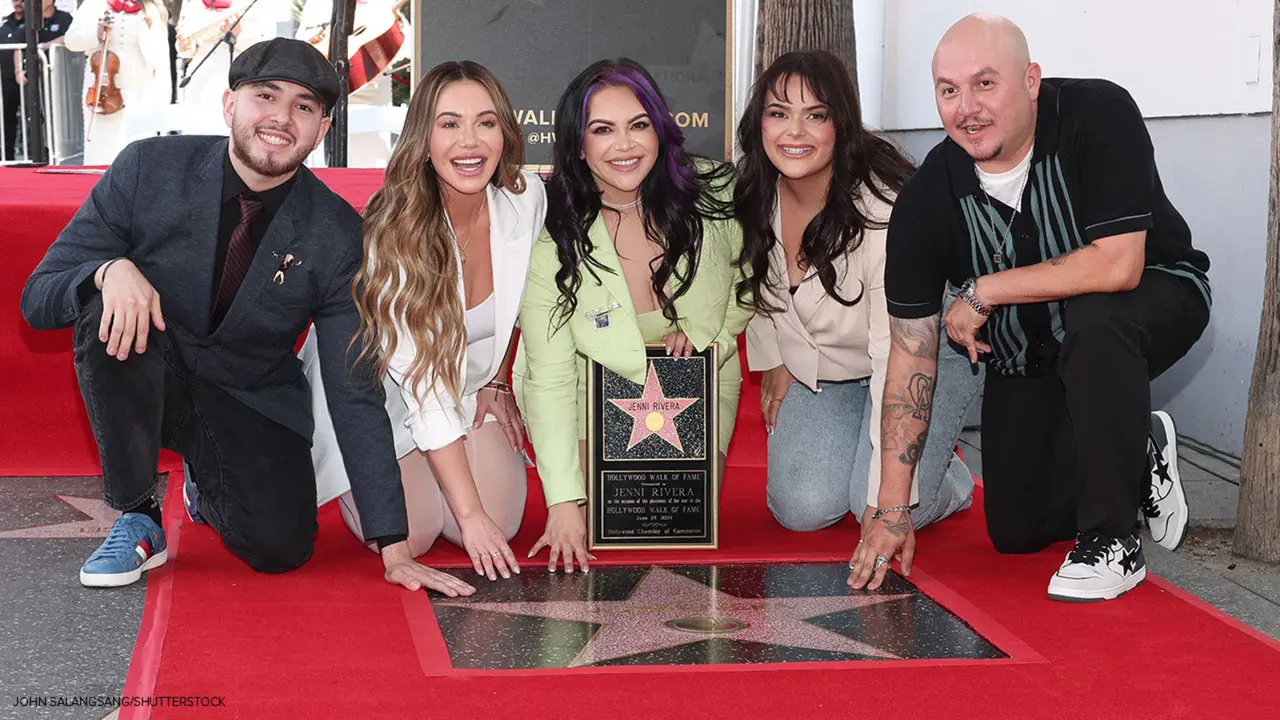 Jenni Rivera ya tiene estrella de Hollywood, cumplen su sueño. / FOTO: Redes