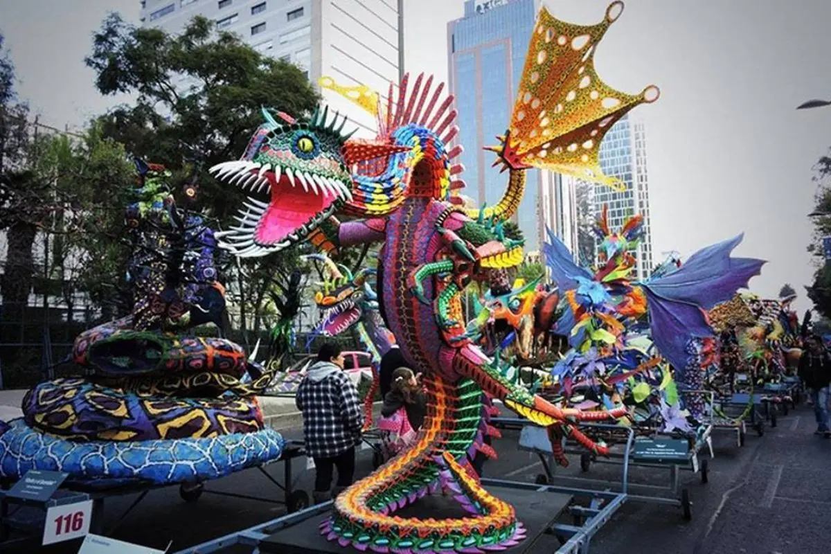 Ya hay fecha para el desfile de Alebrijes Foto: @map_mexico