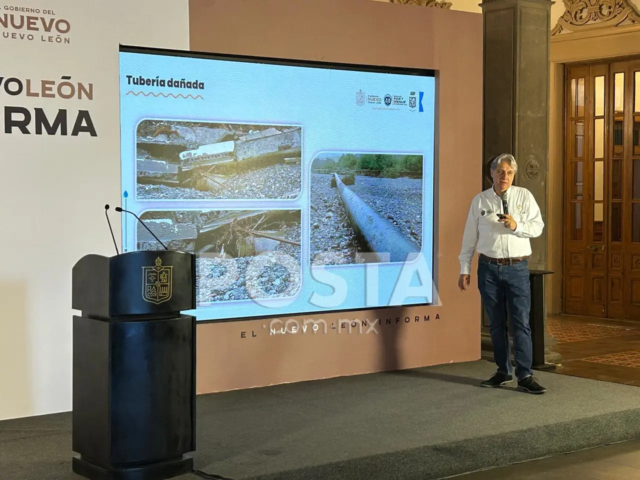 Juan Ignacio Barragán, director de Agua y Drenaje de Monterrey. Foto: POSTA