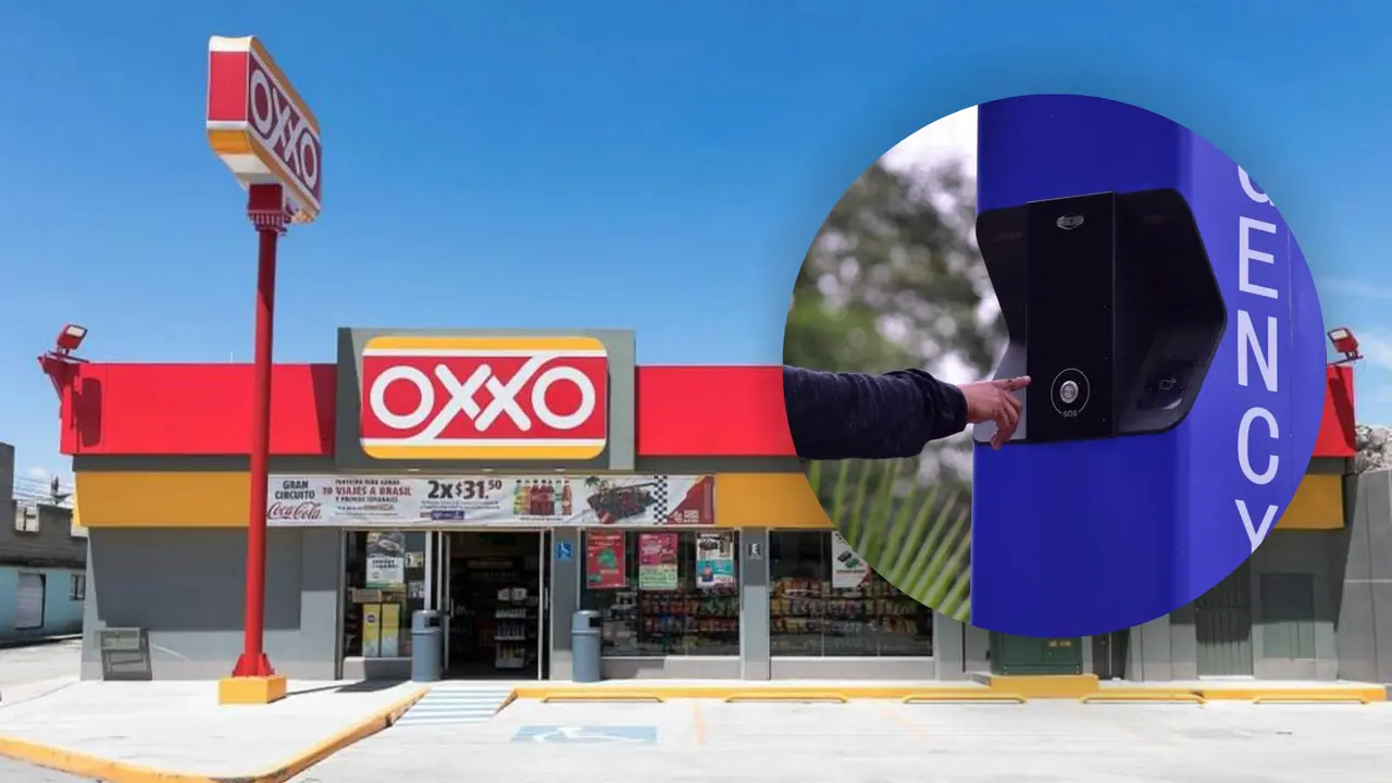 Sucursal de OXXO en Saltillo e imagen de la titular de la Secretaría de la Mujer / Foto: Redes Sociales