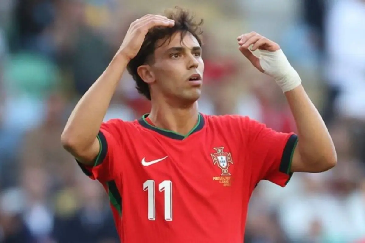 Joao Félix en partido con la selección portuguesa Foto: X(Twitter) @Mourinhismo__