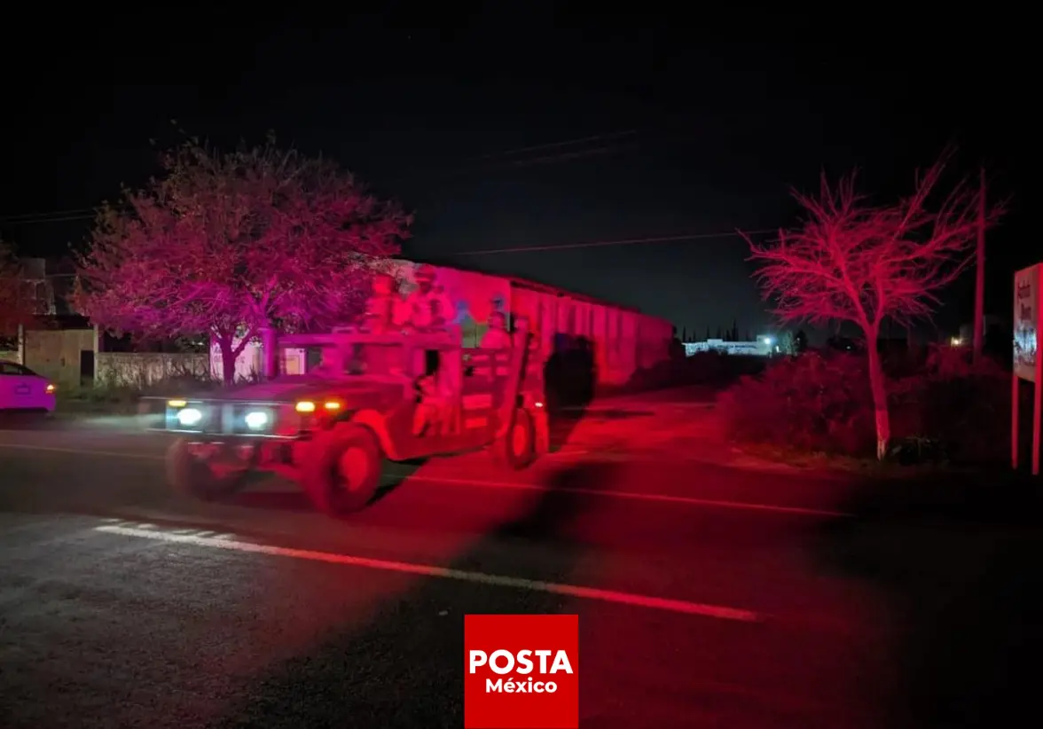 Cuatro ataques violentos contra la policía en Celaya sembraron el pánico la noche del viernes, en un operativo coordinado sin heridos pero con alto impacto. Foto: Salvador Pacheco / POSTA