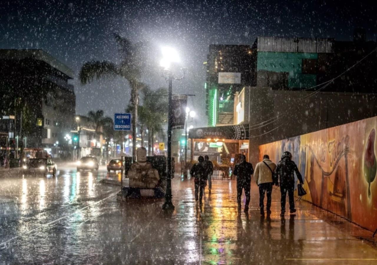 Precipitaciones a causa de una lluvia tropical en Tamaulipas. Foto: Expansión Política.