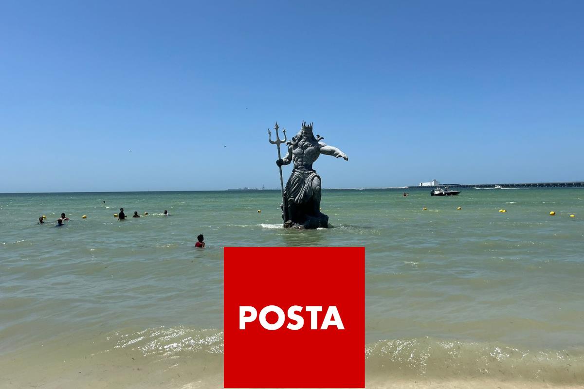 Estatua de Poseidón, Foto: POSTA México