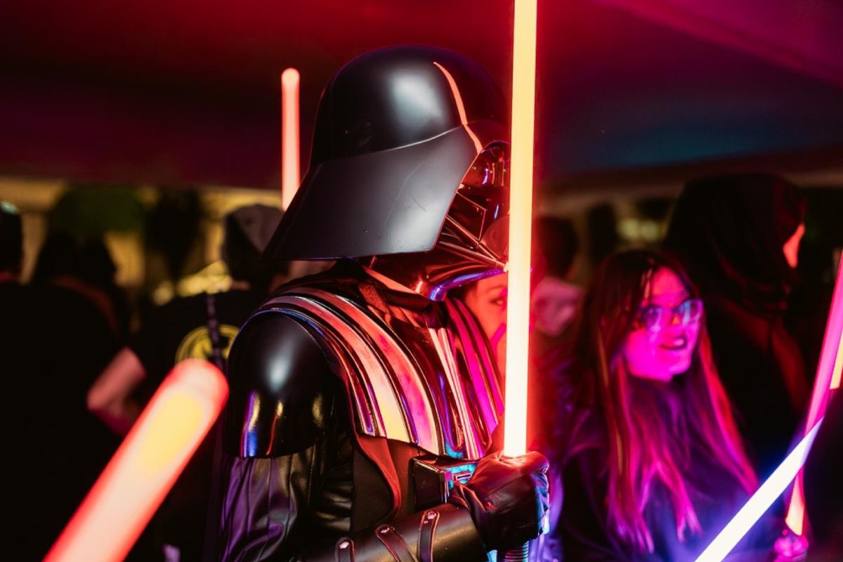 Persona caracterizada de Star Wars. Foto: Jedi Knight Academy MX