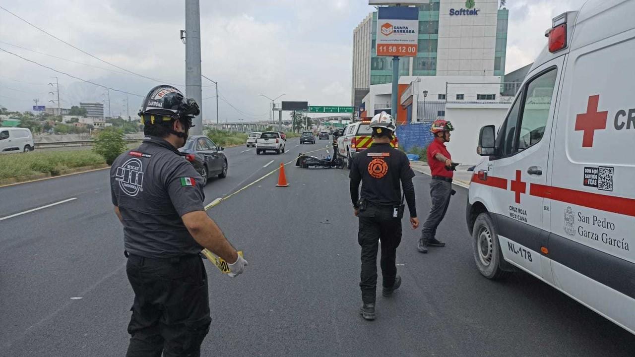 Un motociclista murió al impactarse contra un anuncio. Foto. PCNL