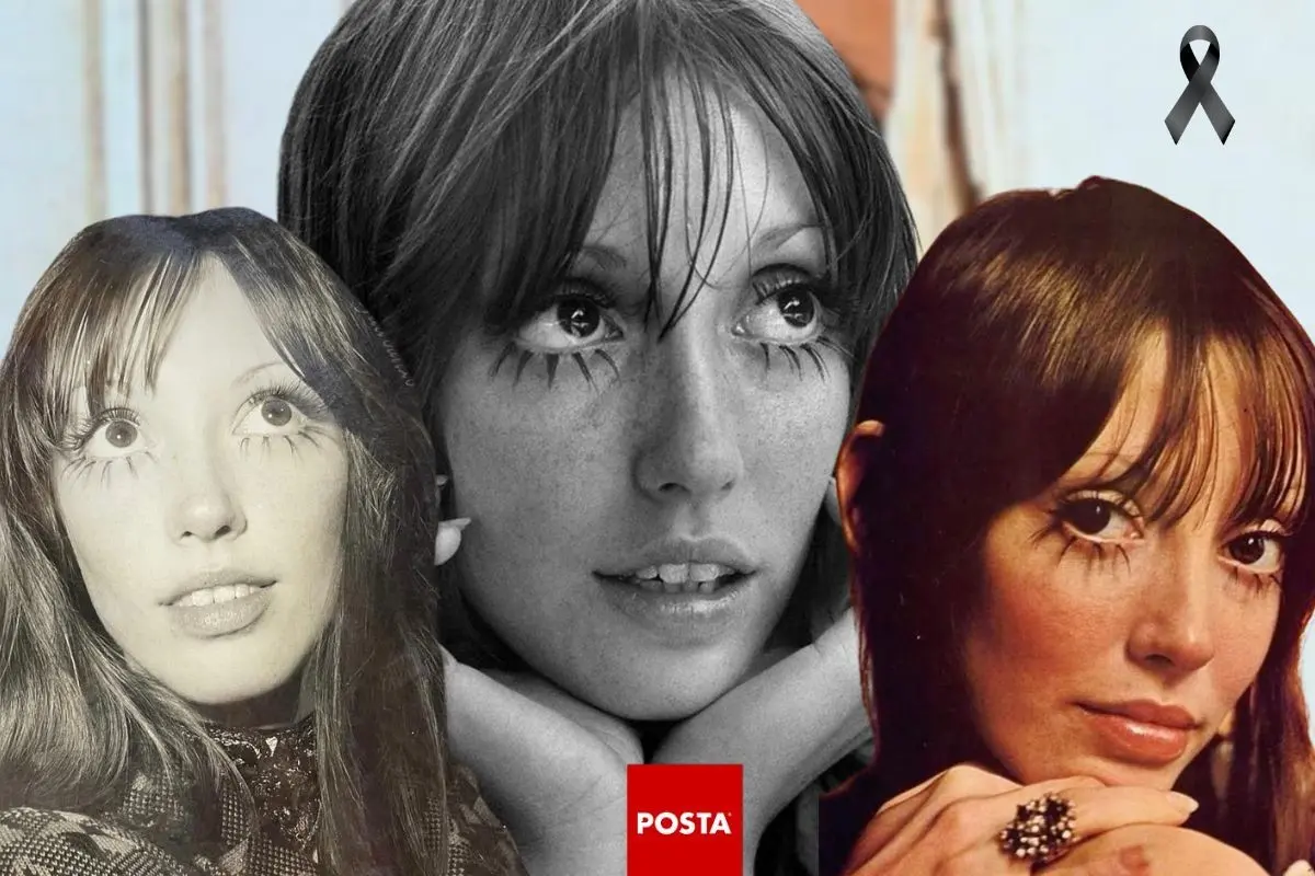 Arreglo fotográfico de varios retratos de Shelley Duvall. Foto: POSTA