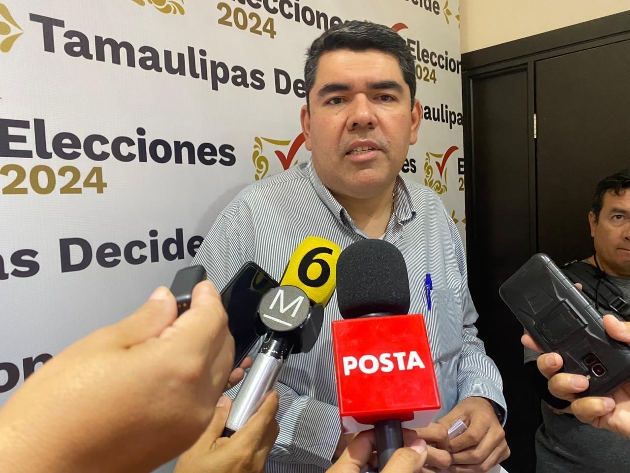 Juan José Ramos Charre, consejero presidente del IETAM. Foto: Perla Reséndez