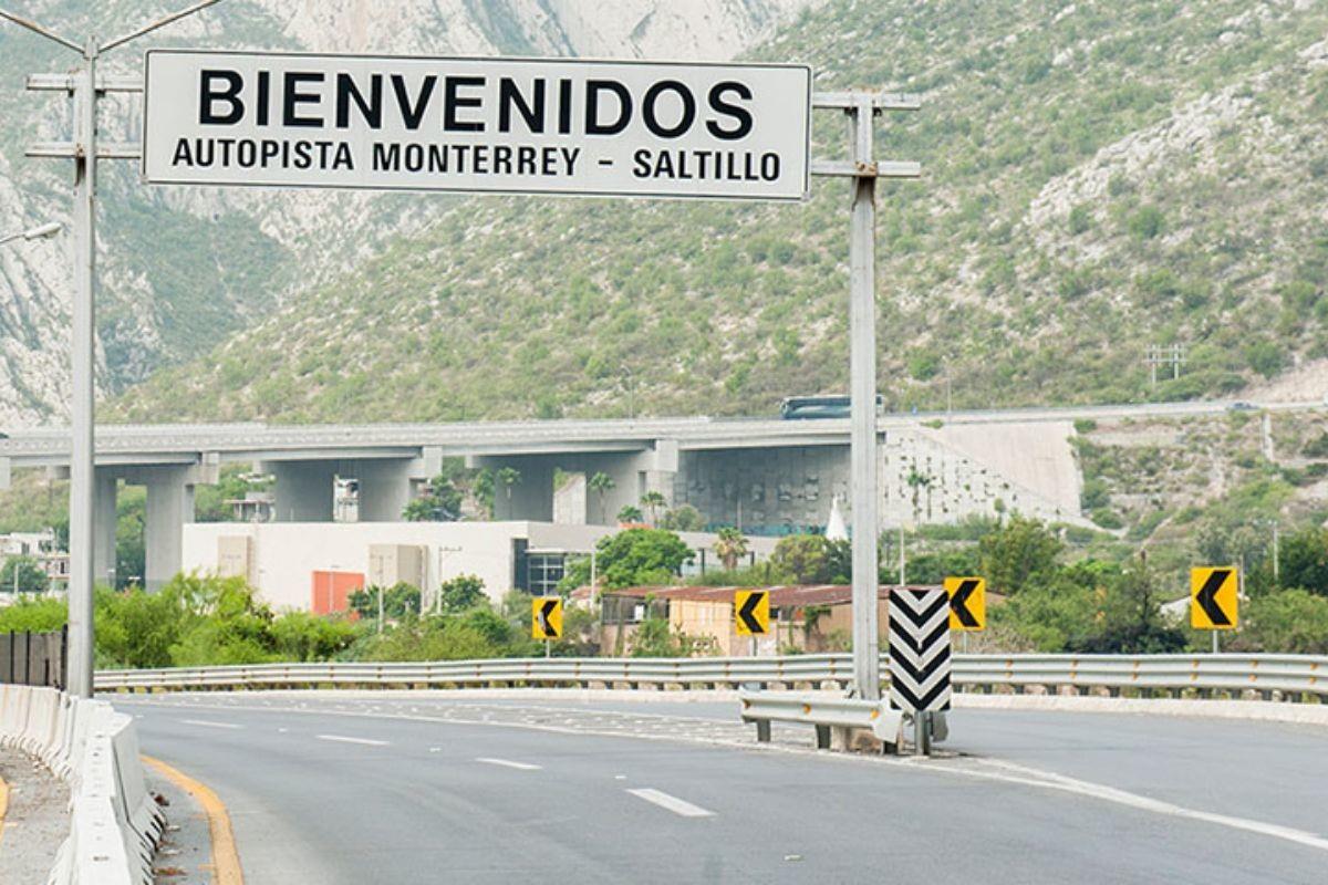 Autopista Monterrey-Saltillo. Foto de Autopista.