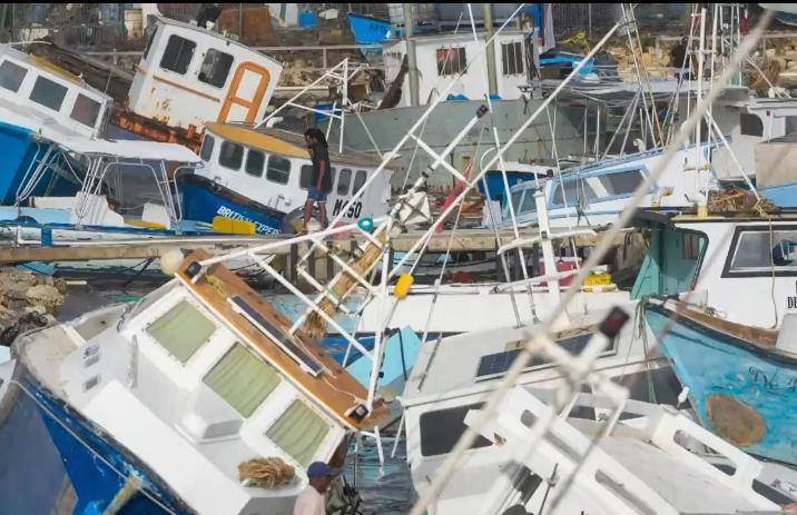 El huracán Beryl dejó a 1.5 millones de clientes sin suministro eléctrico en Texa. Foto. Captura de Imagen