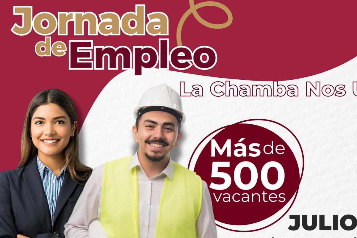 Jornada de empleo La Chamba Nos Une: ¡Más de 500 vacantes esperan por ti!