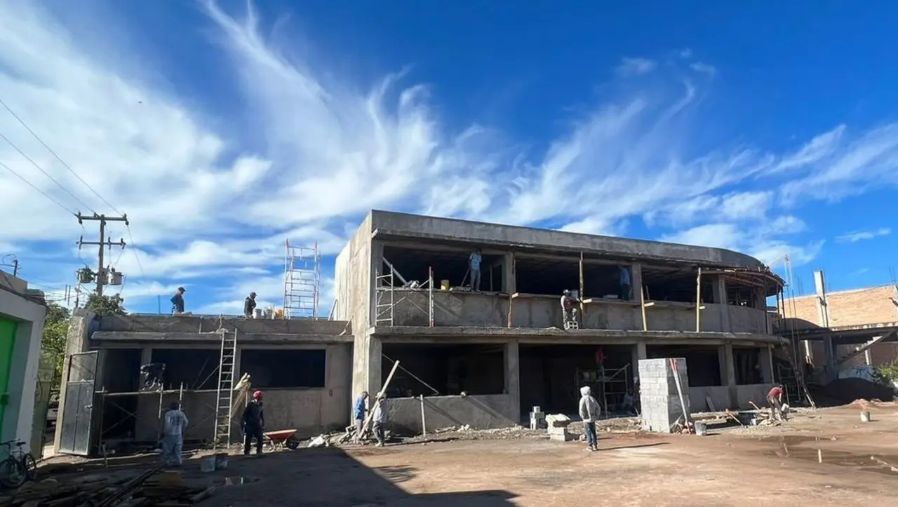 Avances de como se encuentra la construcción del centro. Foto: Cortesía.