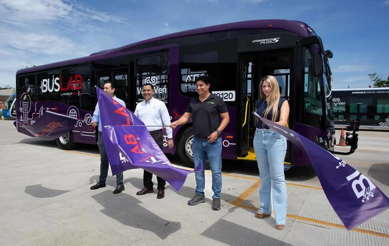 BUSLAB inicia operaciones en Mérida. Foto: ATY