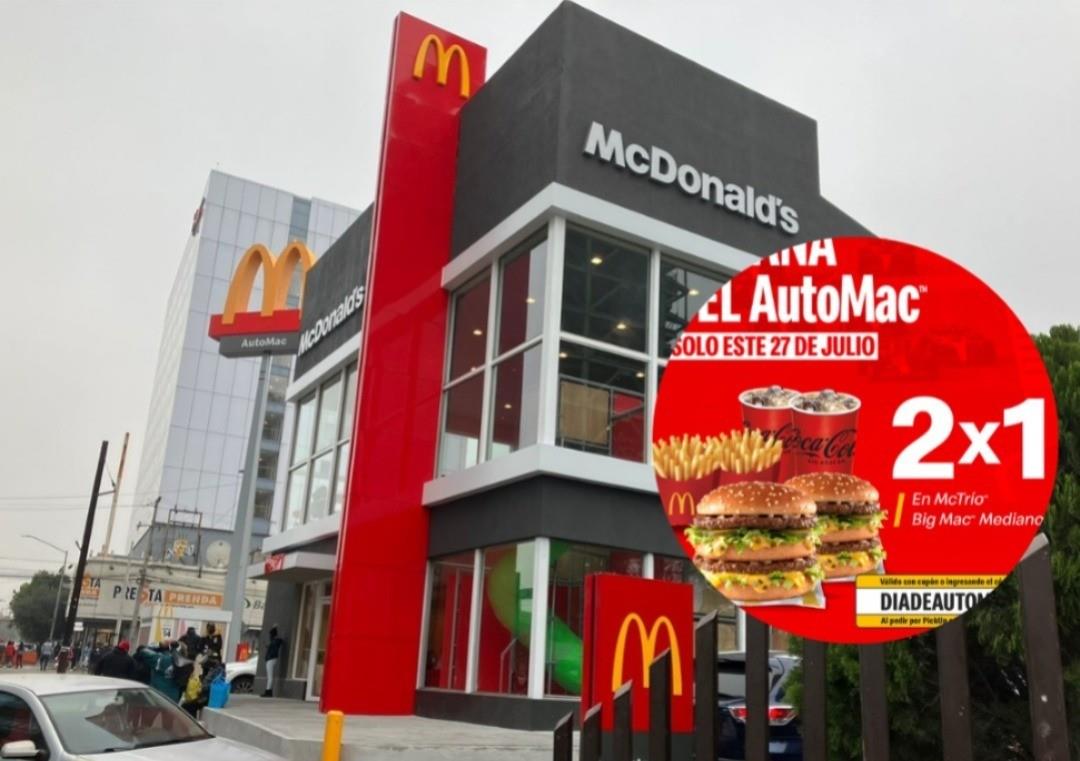 La promoción estará disponible en todas las sucursales de McDonalds, Big MacTrío al 2x1 el próximo 27 de julio. Foto: POSTA MX/Canva.