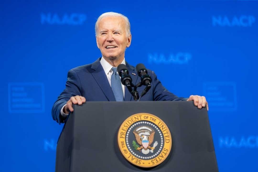 El presidente de los Estados Unidos, Joe Biden en una conferencia de prensa, en la Casa Blanca. Foto: AP.