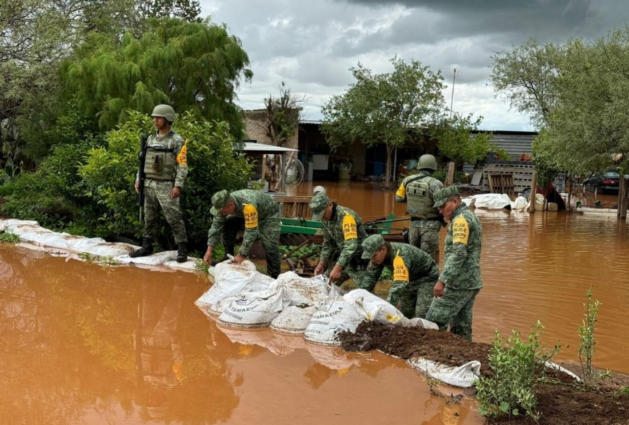 Las lluvias y sus afectaciones que dejaron en municipios importantes de Zacatecas. Foto: NTR Zacatecas.