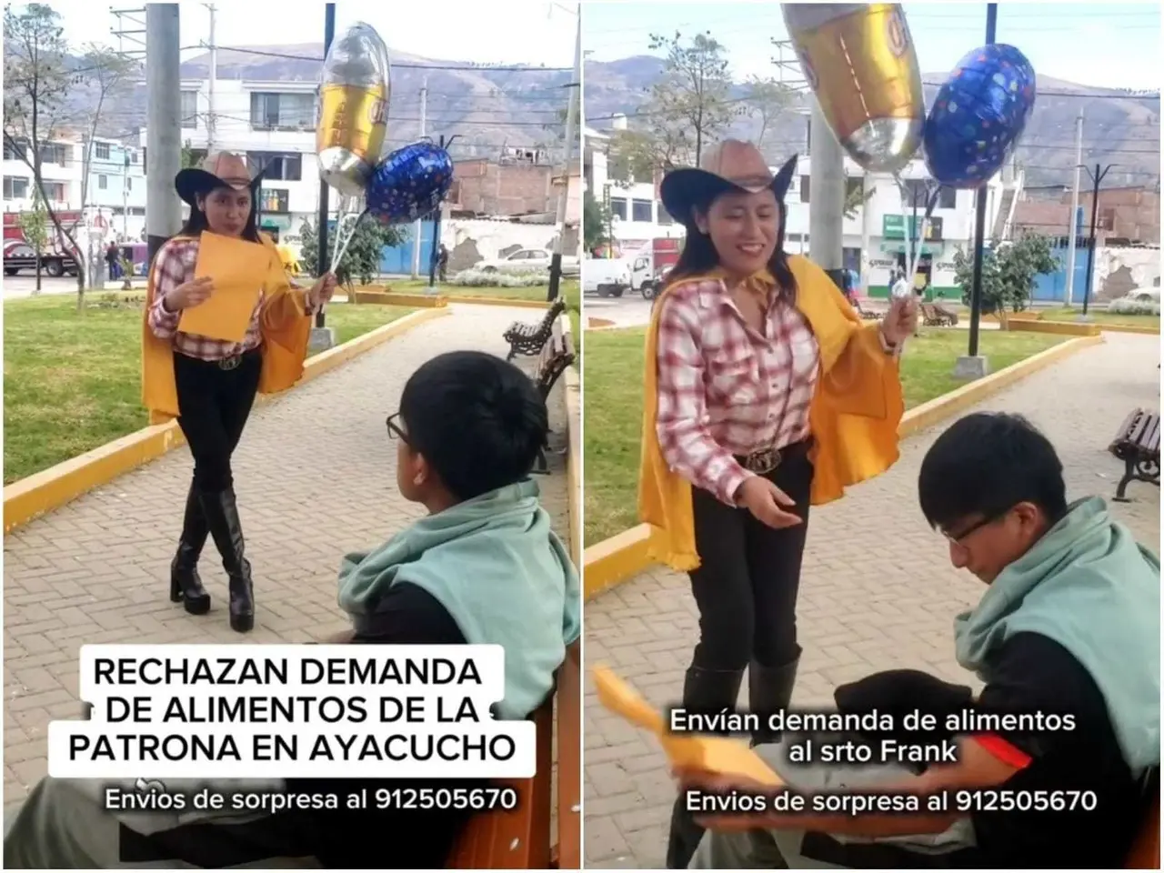 El video se ha viralizado rápidamente en redes sociales, alcanzando casi un millón de reproducciones en poco tiempo. Foto: Tiktok.