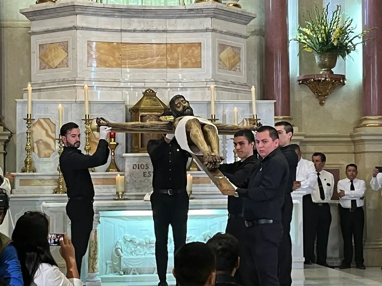 Santo Cristo de la Capilla. Foto de Claudia Almaraz.