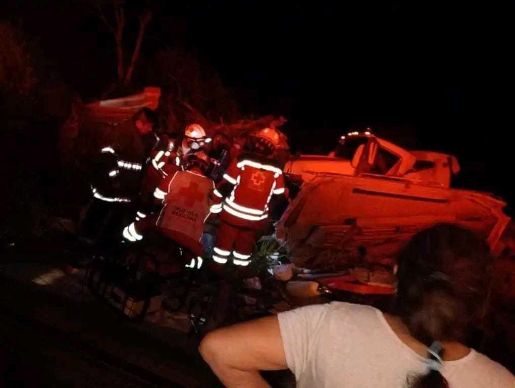 Accidente en carretera Monclova-Monterrey. Foto de redes.