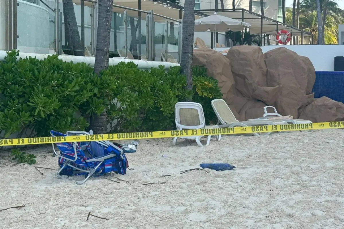 Matan a niño en playas de Cancún, Foto: X (Twitter) @jcsolis82