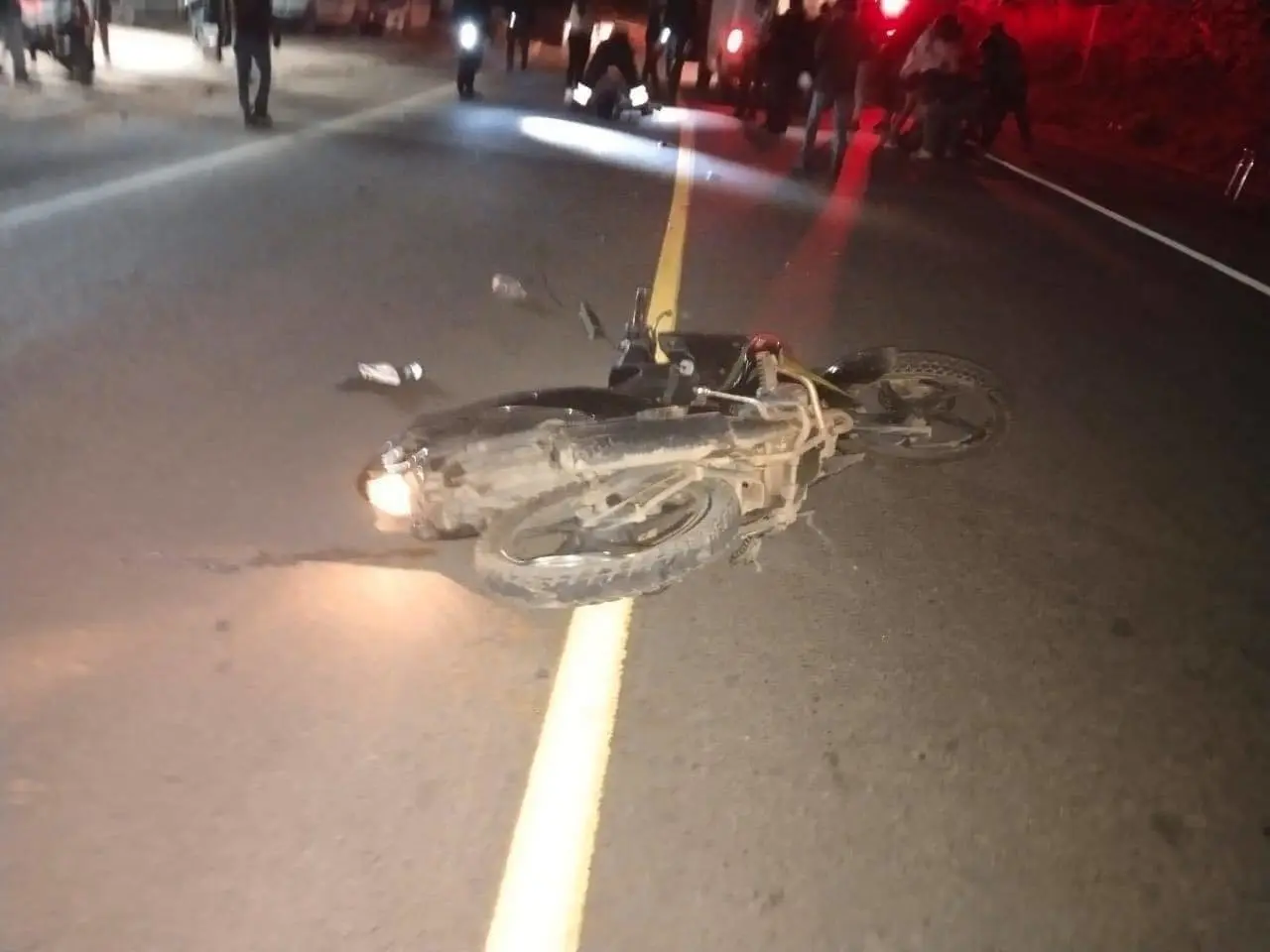 Se presume que la causa del accidente fue el exceso de velocidad. Foto: FB DigitalMex