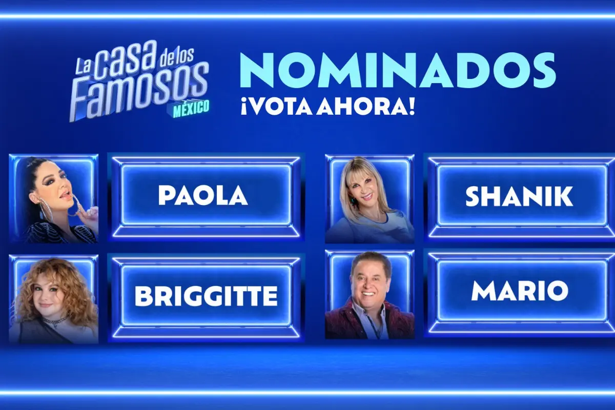 Nominados de La Casa de Los Famosos México 2, Foto: X (Twitter)@LaCasaFamososMx