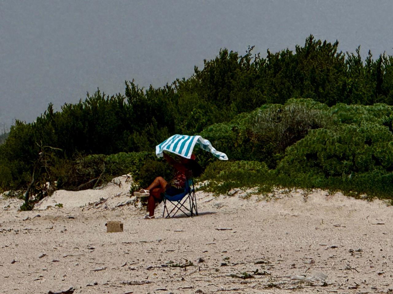 Polvo del Sahara en la Península de Yucatán. Foto: Irving Gil