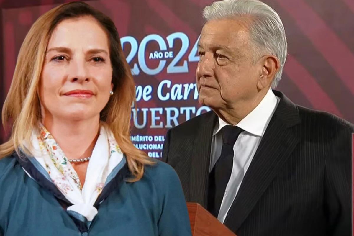 Beatriz Gutiérrez Müller y Andrés Manuel López Obrador. Foto: Captura de pantalla