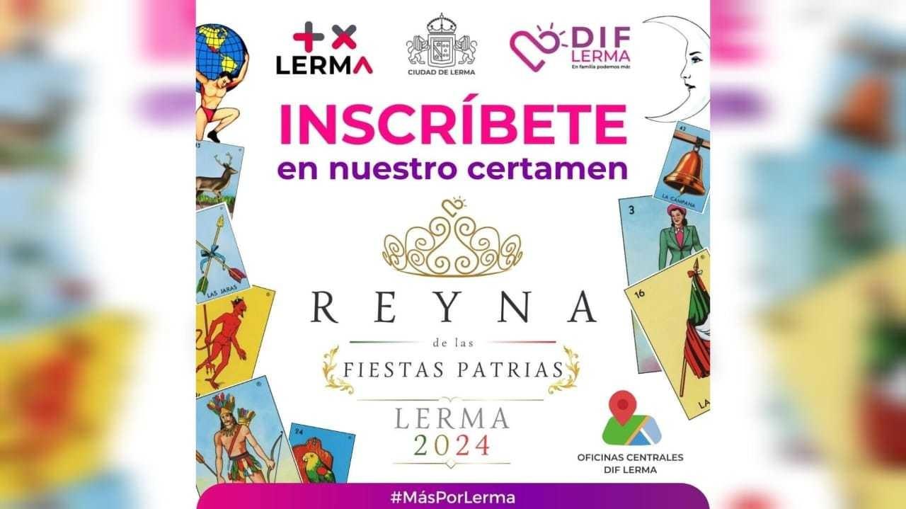 Participa en el Certamen Señorita de las Fiestas Patrias Lerma 2024. Foto: RRSS