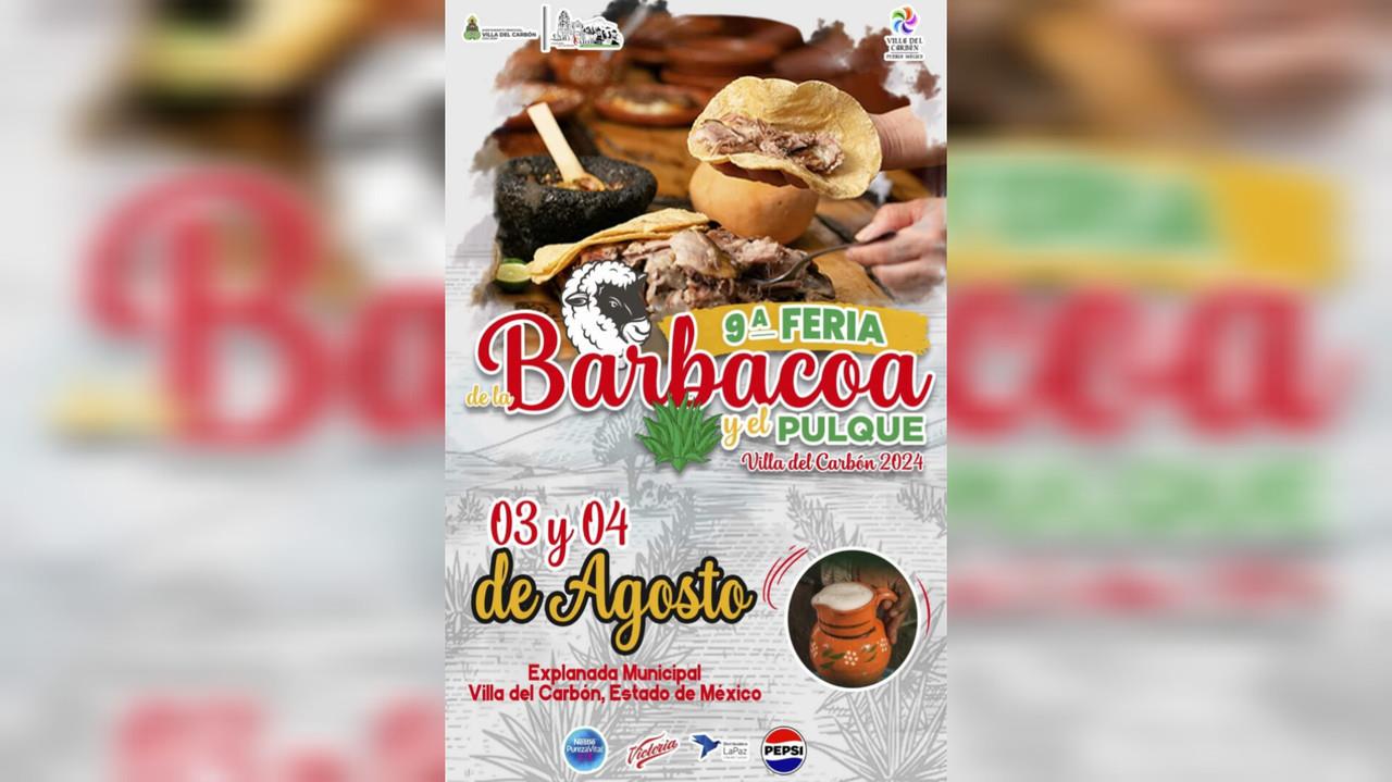 Villa del Carbón se prepara para la IX Feria de la Barbacoa y el Pulque. Foto: RRSS