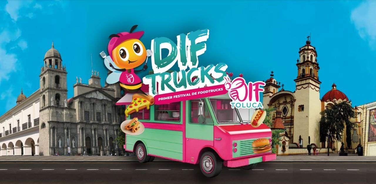 El primer festival DIF Truck´s será del 16 al 18 de agosto. Foto: DIF de Toluca