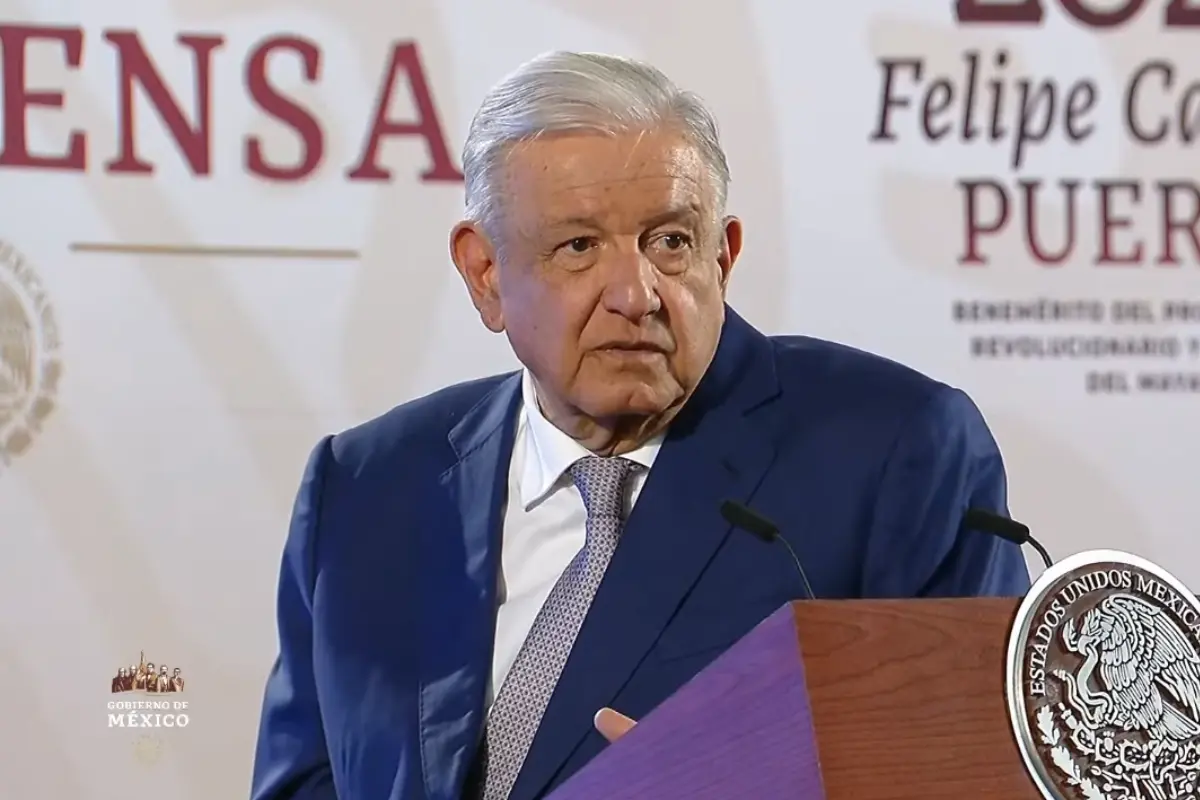 AMLO en conferencia de prensa del 6 de agosto de 2024. Captura de pantalla / YouTube