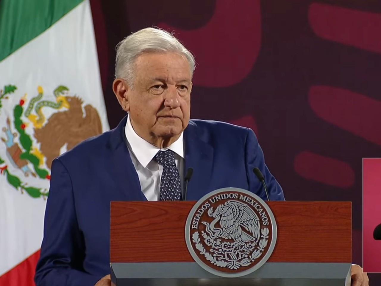 AMLO habla sobre el bloqueo de la México-Puebla. Foto: SS de Conferencia de prensa