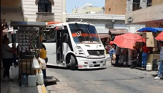 Transporte público en Saltillo. Foto de Claudia Almaraz.