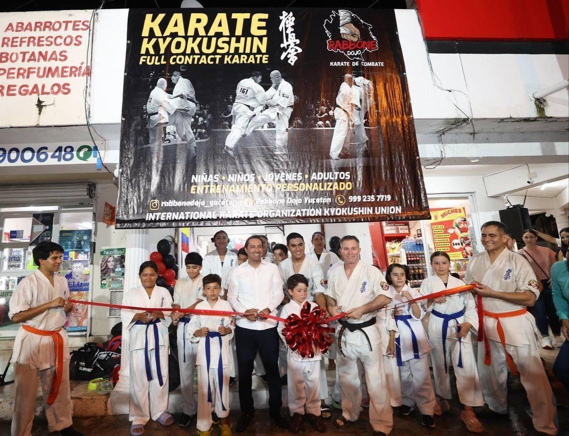 El Rabbone Dojo cuenta con 25 alumnos y tiene como objetivo principal no solo promover el karate kyokushin. Foto: Tita Cen