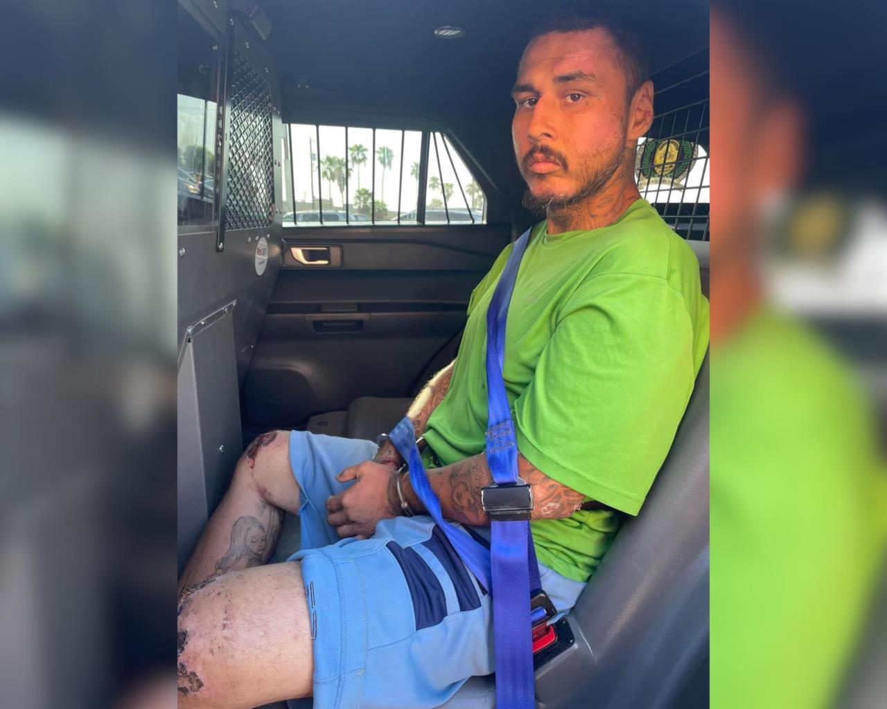 Jesús Gilberto Hernández, acusado de robar una ambulancia y conducirla hasta Matamoros, fue detenido y entregado a las autoridades estadounidenses. Foto: Redes sociales