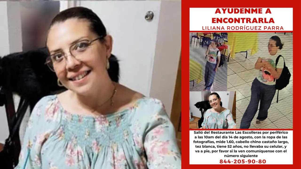 Localizan a Liliana Rodríguez Parra, mujer desaparecida en Saltillo / Foto: Redes Sociales