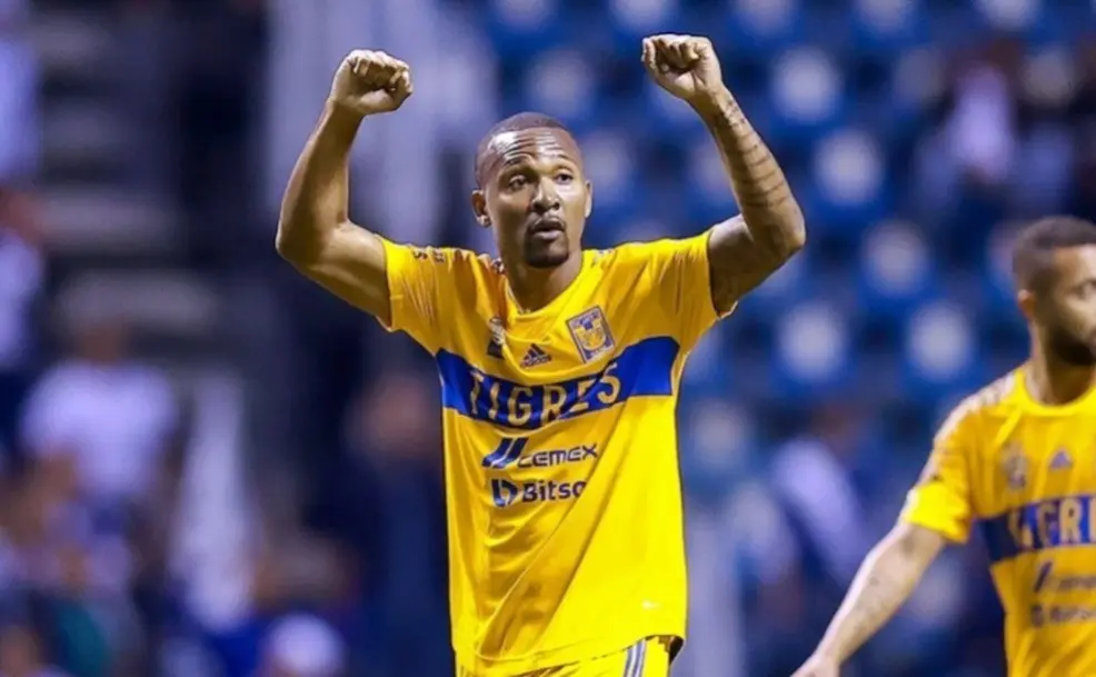 Samir Caetano en un juego con los Tigres de la UANL en 2023. Foto: Once Diario.