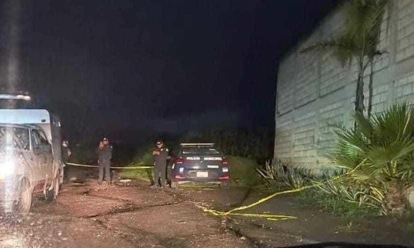 Hombre hallado sin vida en camino de terracería en Toluca. Foto: Especial