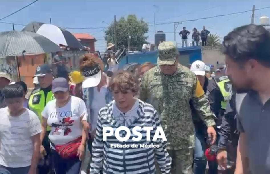 La mandataria estatal aseguró que ya tiene un plan de ayuda integral para Chalco. Imagen: POSTA