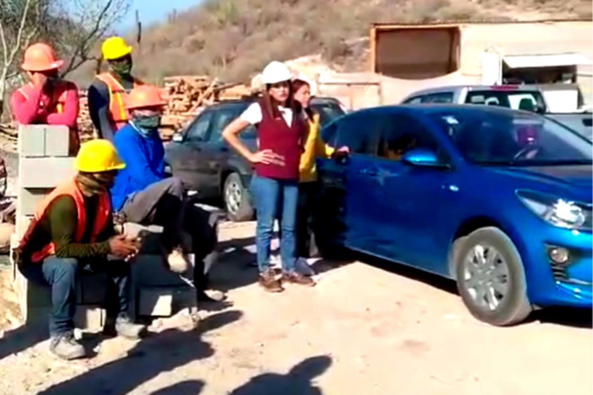 La entrega de la potabilizadora esta prevista para la última semana de agosto. Foto extraída de video en Facebook de Isaac Luzanilla