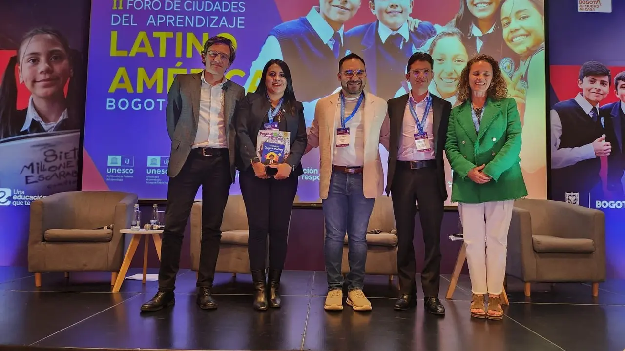 El Gobierno de Escobedo destaca en el II Foro de Ciudades de Aprendizaje de Latinoamérica 2024. Foto. Gobierno de Escobedo