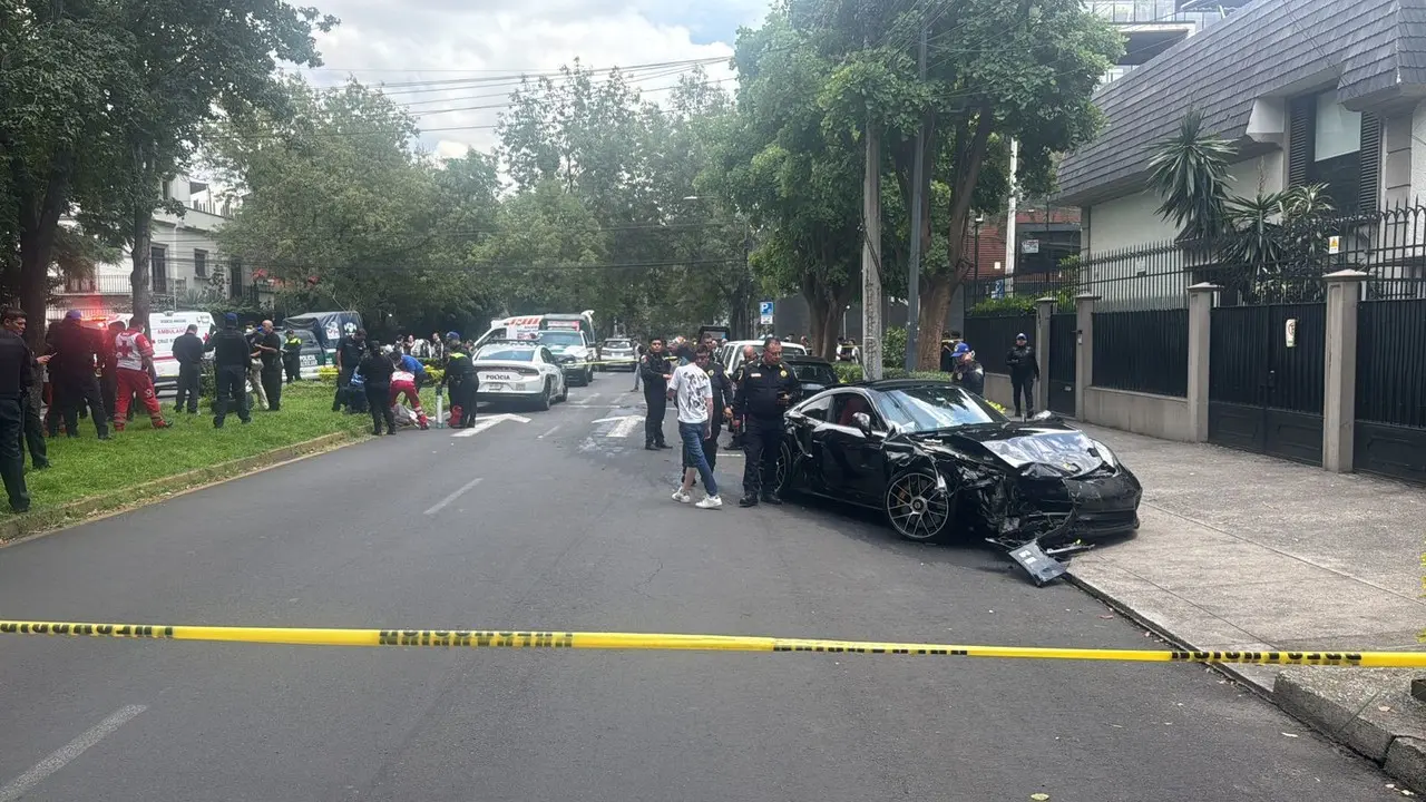 Elementos de seguridad llegaron al lugar de los hechos. Foto: Ramón Ramírez