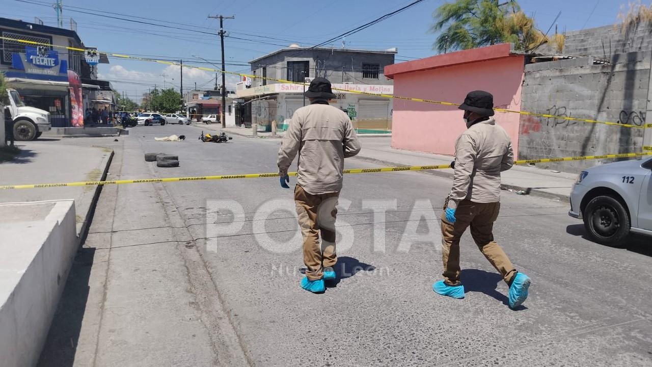 Zona de accidente donde falleció un motociclista. Foto: Brenda Reza