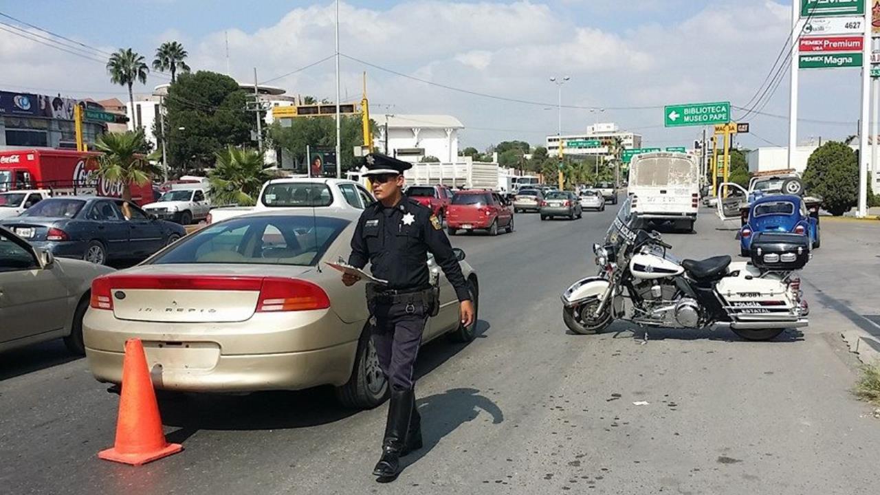 Operativo de placas Monclova / Foto: Redes Sociales